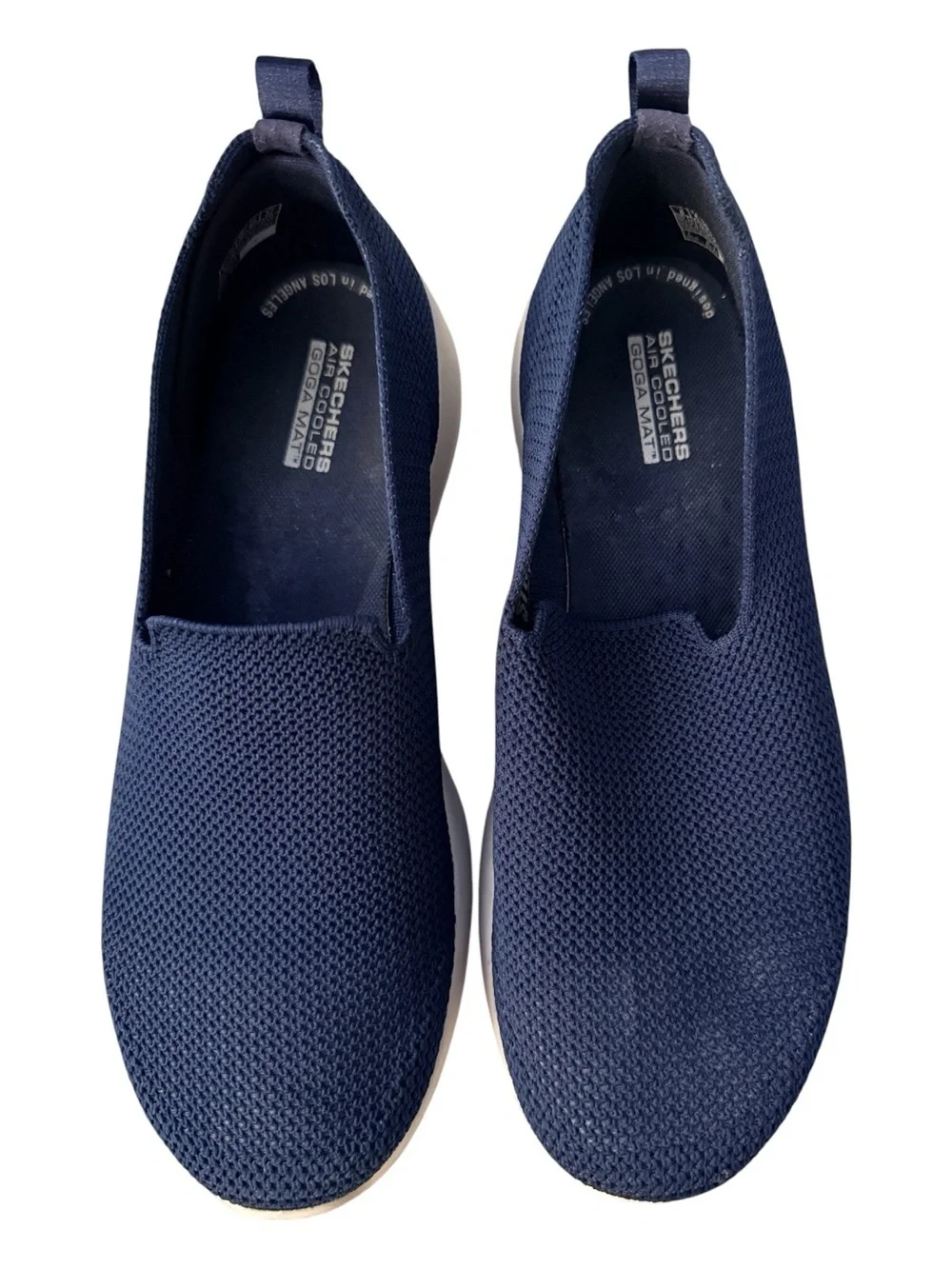 Skechers stretchy Knit Slip-On sneakers activewear eclecticgrandpa casual daily